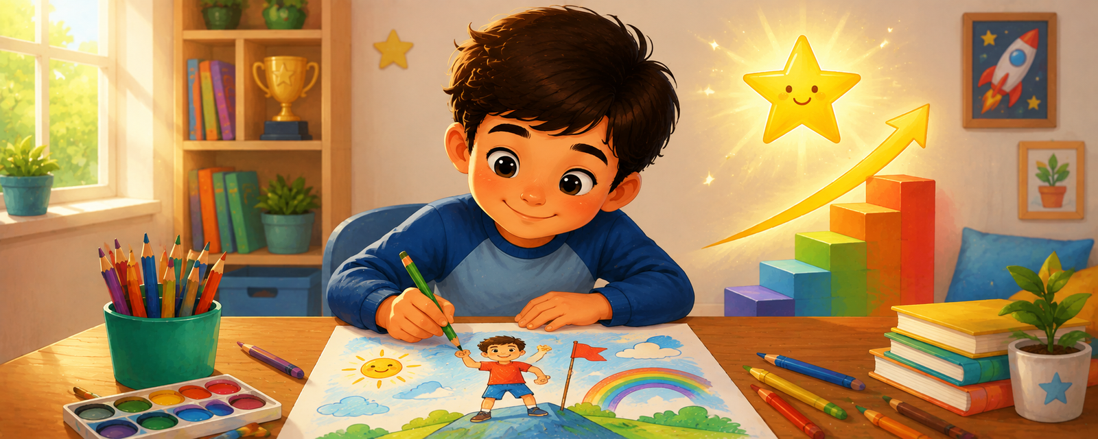 The Link Between Drawing and Confidence Building
